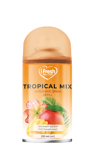 Змінний балон IFRESH д/осв повітря tropical mix 250 мл